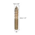 thumbnail image 2 of Unique Bargains Boulons de Suspension M6x40mm, 24 Vis Filetées à Double Extrémité, 2 of 5
