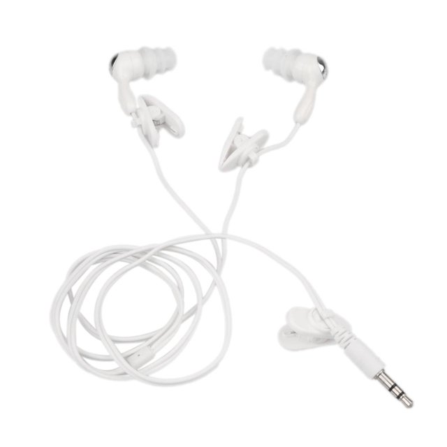 Nouvelle Nage Stéréo Headph Imperméable de 3,5 Mm pour Blanc