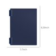 thumbnail image 3 of Vaidha Coil Notebook, 2 Pcs A5 Thick Plastic Hardcover Ruled 5 Color 60 Sheets -120 Pages Journals For Study And Notes, Memo Notepads For Office School Travel., 3 of 7