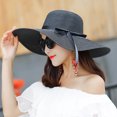 thumbnail image 3 of Coofit Women's Beach Hat Foldable UV Protection Floppy Beach Cap Beach Sun Hat Summer Beach Cap, 3 of 6