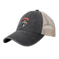 thumbnail image 1 of Florida Panthers Cowboy Mesh Baseball Cap Black One Size, 1 of 5
