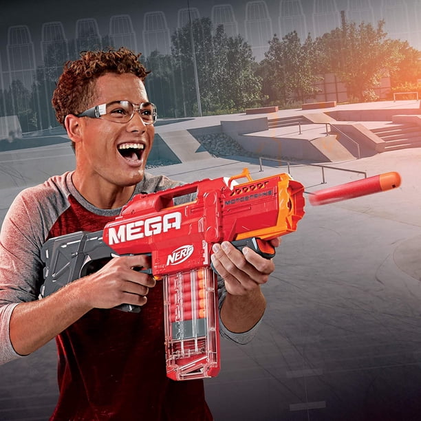 NERF Mega Motostryke Motorized Dart Blaster 10 Official Mega Darts