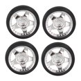thumbnail image 3 of MesaSe 4 Pieces RC Car Tires for 1/18 RC Rally Car Repalces Spare Parts Argent, 3 of 9