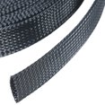thumbnail image 4 of Labymos 21ft 3/4 Inch (20mm) Expandable Braided Cable Sleeve Cord Protector Tubing Sheath for Automotive, 4 of 8