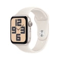 thumbnail image 1 of Apple Watch SE2 44mm GPS Starlight Aluminum Case with Starlight Sport Band - S/M, 1 of 8