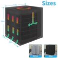 thumbnail image 2 of Clearance! Unit Conditioner Cover For Outside Units Windproof And Snowproof Design AC Cover Ac Unit Covers Outdoor Black Fits To 36 X 36 X 39 Inch Clearance Sales Today’S Deals #40, 2 of 2