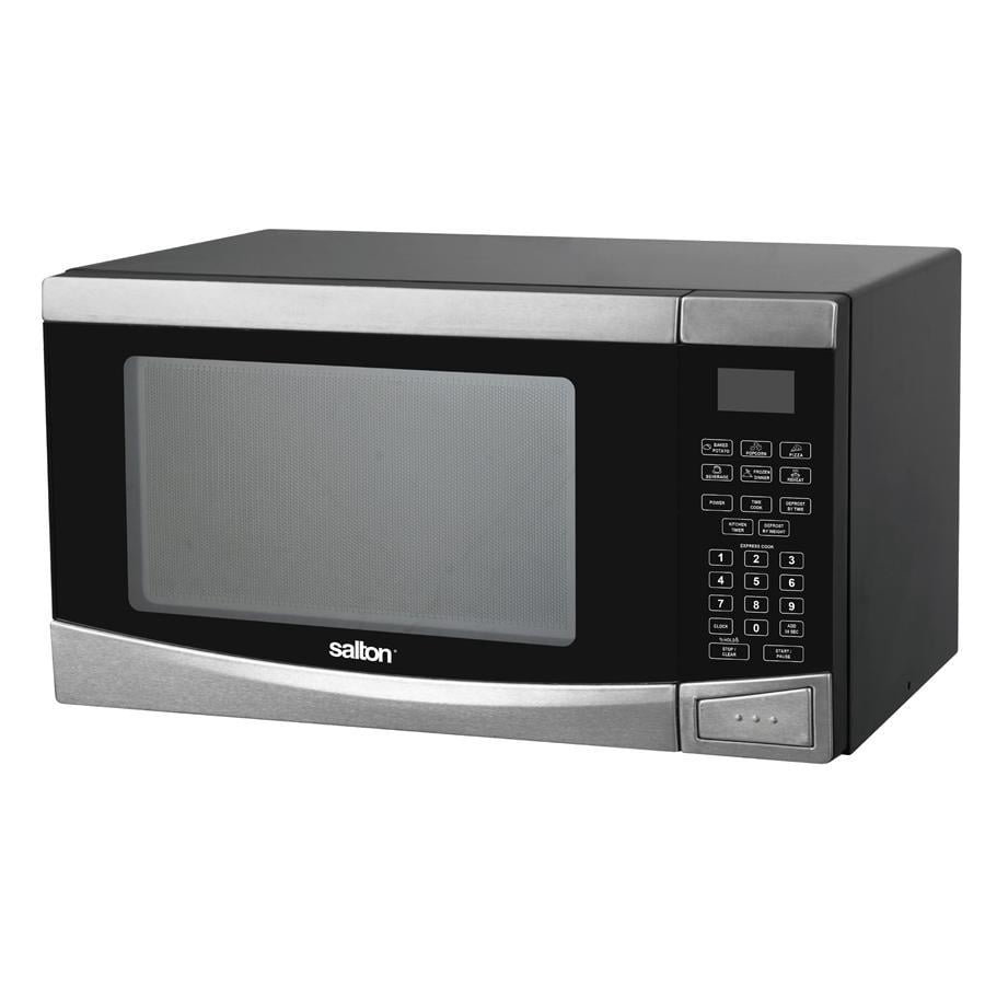 Salton 23PX98 Microwave Oven 0.9 cu Ft Stainless Stell