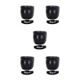 thumbnail image 3 of Decodeary Visors Materials For Clear Easy To Carry Vintage Dark brown black 5Set, 3 of 6
