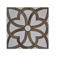 thumbnail image 1 of Luxe Surface Wall Kitchen Backsplash Porcelain Mosaic Tile 5 Sf Case 12x12x3/8, 1 of 5
