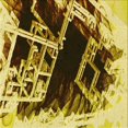thumbnail image 1 of Ahgly Company Tapis d'Intérieur Lavables en Machine, Carrés de Transition, Jaune Vif, 6' Carré, 1 of 7