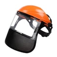 thumbnail image 1 of Strimming Face Adjustable Safety Helmet with Visor, Full Face Mesh Protective Mask for Brush Cutter Forestry Gardening Protection, 1 of 8