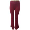 thumbnail image 3 of Leggings Élastiques Unis pour Femmes, 3 of 5