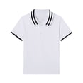thumbnail image 2 of Polos pour Garçons Chemises Unies Chemises d'Uniforme pour Garçons Polo d'Été Hauts à Manches Courtes 6-7 Ans Mode Garçons, 2 of 3
