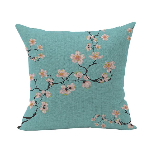 Jusqu'à 65 % de Rabais sur la Housse de Coussin en Coton et Lin Vintage Rétro SMihono pour Canapé Maison