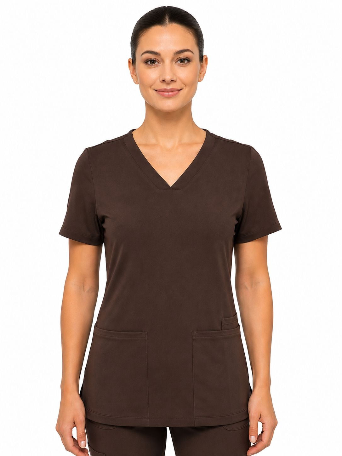 FLEX SCRUBS™ Ladies Scrubs V Neck Top