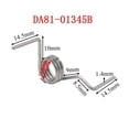 thumbnail image 2 of Lefu 2 Pcs pour Samsung DA81-01345B Ressort de Charnière Français pour Réfrigérateur - Remplacement Parfait, 2 of 9