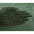 thumbnail image 4 of oneOone Viscose Chiffon Fabric Leaves & Floral Block Print Fabric BTY 42 Inch Wide, 4 of 5
