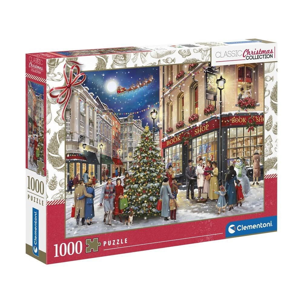 Clementoni - 1000 piece Puzzle - Christmas Stroll - Made in Italy