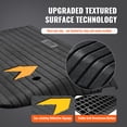 thumbnail image 4 of VEVOR Upgraded Rubber Threshold Ramp, 3" Rise Door Ramp with 1 Channel, Natural Rubber Car Ramp with Non-Slip Textured Surface, 33069 lbs Load Capacity Curb Ramp for Wheelchair and Scooter, 4 of 9