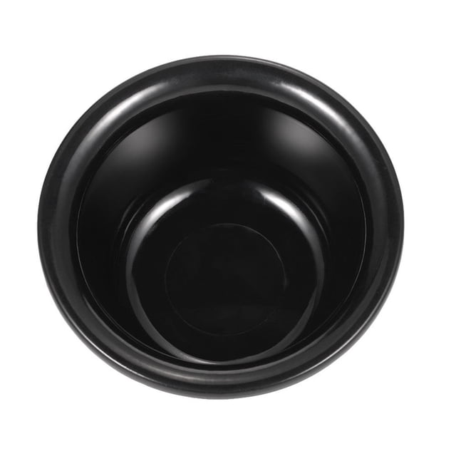 SHISUYAN Plastic Shaving Soap Bowl for Smooth Shaving and Storage Black