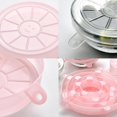 thumbnail image 4 of Silicone Stretch Lids, Stretch Lids For Bowl, Stretchable Odorless Reusable Apply To All Kinds Of Food Storage Fits Various Sizes Containers Lids For Bowl, Cup Pink, 4 of 8