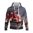 thumbnail image 1 of Innerwin Sweatshirt Drawstring Men Christmas Hoodies Sport Long Sleeve Regular Fit Xmas Hooded Tops Style C M, 1 of 2