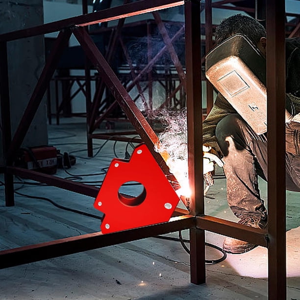 Heavy-Duty Welding Magnets - 45°, 90°, 135° Angle Options