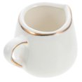 thumbnail image 1 of Household Creamer Dispenser Multi-function Milk Pitcher Ceramic Cream Pitcher with Spoon, 1 of 9