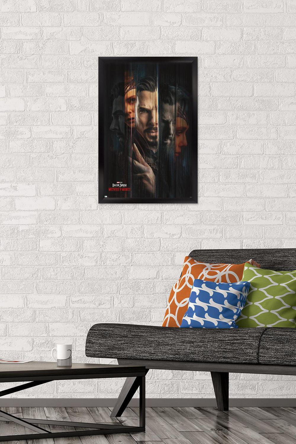 Marvel Doctor Strange the Multiverse of Madness - Teaser One Sheet Wall Poster, 14.725" x 22.375"
