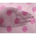 thumbnail image 4 of oneOone Viscose Chiffon Fabric Floral Block Printed Fabric 1 Yard 42 Inch Wide, 4 of 4