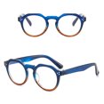thumbnail image 1 of Fashion Anti-Blue Light Flat Lens Eyewear with Full Frame - Retro Style PC Computer Glasses for Screen Protection, 1 of 2