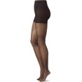 thumbnail image 2 of Hanes Bas Lissants pour Femmes Leg Boost Cellulite, AB, Noir à Peine, 2 of 4