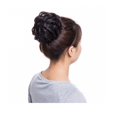 thumbnail image 3 of Chignon Bouclé Ondulé Épaissi Résistant à la Chaleur Attache Queue de Cheval Courte Extension de Cheveux Cheveux Extension 1 pcs Brun Moyen 45g, 3 of 4