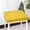 Yellow, variant on Sponge Cushion Velvet Solid Wood Window Seat Cushion Non-Slip Base Durable Tatami Padding