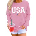 thumbnail image 2 of T-shirts à Manches Longues pour Femmes T-shirts à Col Rond Pullovers pour Femmes, 2 of 6