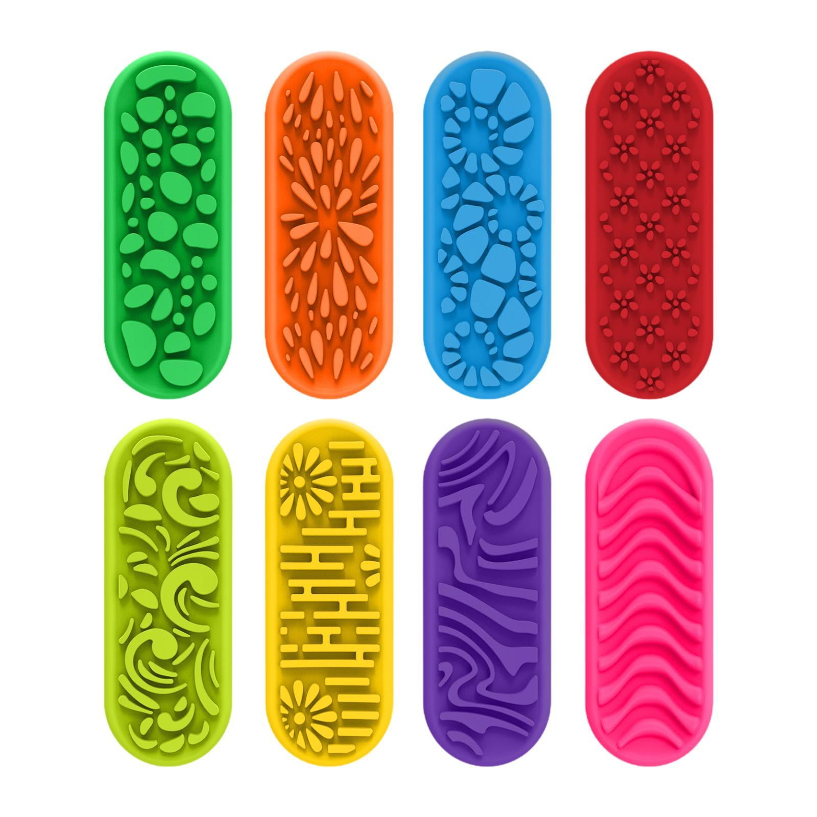 6 pièces - Pierres sensorielles pour enfants - Jouet anti-stress pour enfants