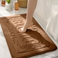 thumbnail image 1 of ABPWLY Home Bathroom Absorbent Floor Mat Is Machine Washable Soft Comfortable And Quickly Absorbs Water Ensuring Stable And Non Slip Bathroom Floor Mat Clearance bathroom rugs Canada Days, 1 of 6