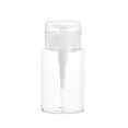 thumbnail image 2 of Push Down Empty Pump Dispenser For Nail Polish Remover Clear Bottle Plastic, 2 of 4
