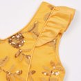 thumbnail image 4 of Robe de Fête pour Bébé Fille Robe à Paillettes pour Enfants Jupe à Manches Volantées Robe pour Fille Robe de Festival Robe de Princesse, 4 of 9