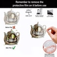 thumbnail image 4 of Cup Warm Family Acrylic Pendant Backpack Pendant Car Interior Pendant Gift Pendant, 4 of 6