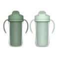 thumbnail image 4 of Parent's Choice Gobelet Isotherme à Paille avec Poignées, 2x300mL Gobelets, 12m+, Vert, 4 of 5