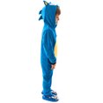 thumbnail image 4 of Sonic the Hedgehog Unisex Kids Blue Sonic Novelty 3D Dress-Up Style Onesie (6-7 Years), 4 of 6