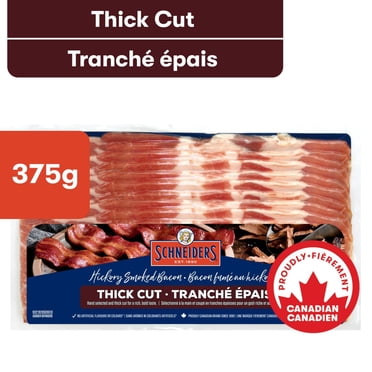 Schneiders Double Smoked Thick Cut Bacon, 375 g