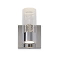 thumbnail image 1 of Artika Ratio Modern LED Wall Sconce Light Fixture, Chrome, 1 of 5