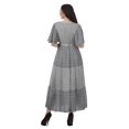 thumbnail image 3 of Moomaya Robes d'Été Imprimées à Manches Courtes pour Femmes, Tenue de Fête Décontractée, 3 of 4