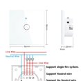 thumbnail image 3 of 1/2/3 Gang WiFi Smart Wall Touch Light Glass Panel For Alexa/Google APP, 3 of 4