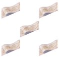 thumbnail image 2 of Decodeary Wood Marbling SelfAdhesive Skirting Line Exquisite Workmanship And Retro Fashion PVC Waterproof Waist Line For Wall PVC brown peony 5Set, 2 of 6