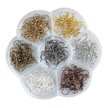 Box Mixed Color Jewelry Findings Earring Hooks Ear Wire for Jewelry Making
