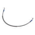 thumbnail image 1 of VONKY Motorcycle Brake Oil Hose Line Pipe Fitting Stainless Braided Steel Silver 60cm 1Set, 1 of 6