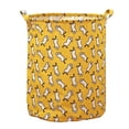 thumbnail image 3 of BKER Patterned Linen Laundry Hamper Without Lid Large Open Top Dirty Stylish And Breathable Fabric For Bedroom Or Bathroom Easy And Durable Design, 3 of 5
